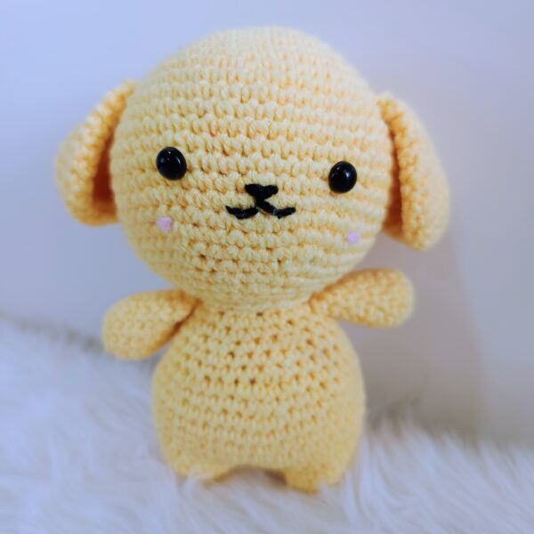 Crocheted Puppy Amigurumi Dog 1