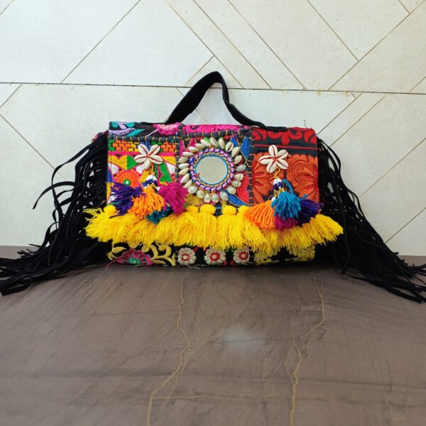 Handmade Boho Banjara Bag: A Statement Piece for Any Occasion 1
