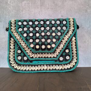 Handcrafted luxury Embellished Clutch Boho Bag